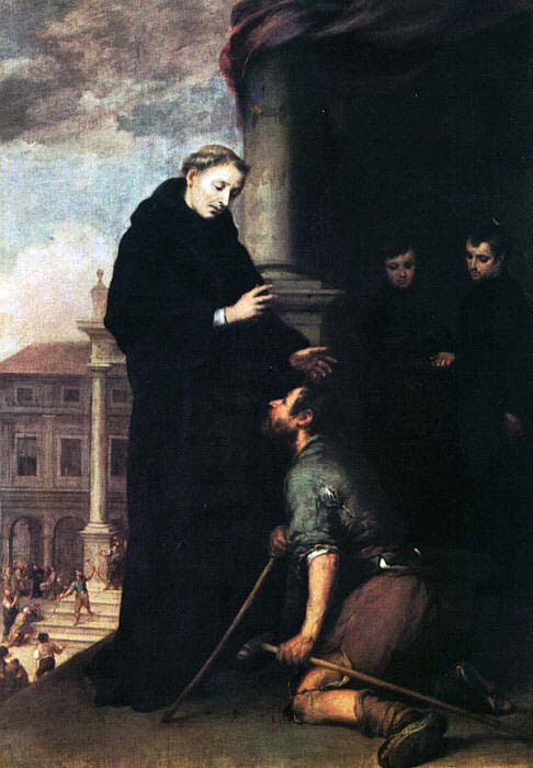 Saint Thomas of Villanueva Distributing Alms